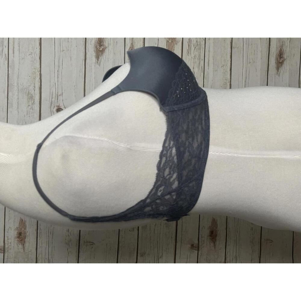Victoria's Secret Very Sexy silver padded demi bra Size 34C - Picture 6 of 8